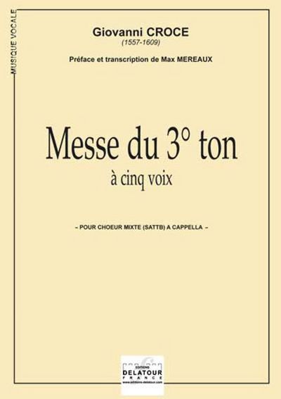 Picture of MESSE DU 3EME TON A CINQ VOIX