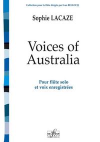 Picture of VOICES OF AUSTRALIA POUR FLUTE ET VOIX ENREGISTREE
