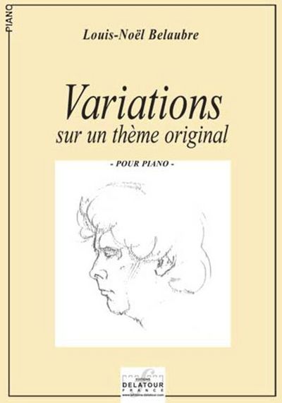 Picture of VARIATIONS SUR UN THEME ORIGINAL POUR PIANO