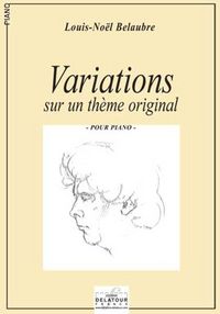 Picture of VARIATIONS SUR UN THEME ORIGINAL POUR PIANO