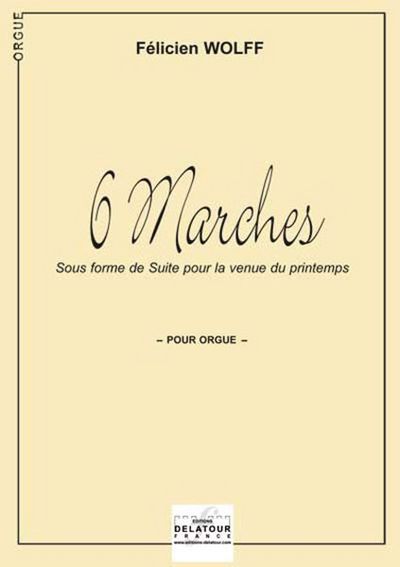 Image de 6 MARCHES POUR ORGUE