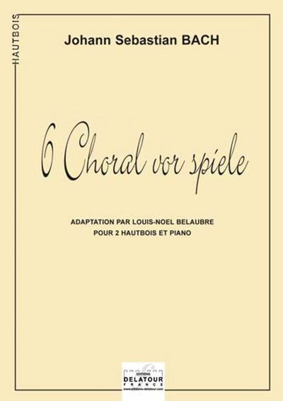 Image de 6 PRELUDES DE CHORAL POUR 2 HAUTBOIS ET PIANO