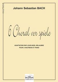 Picture of 6 PRELUDES DE CHORAL POUR 2 HAUTBOIS ET PIANO