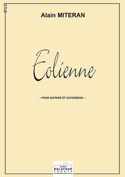 Picture of EOLIENNE POUR ACCORDEON ET GUITARE