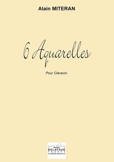Image de 6 AQUARELLES POUR CLAVECIN