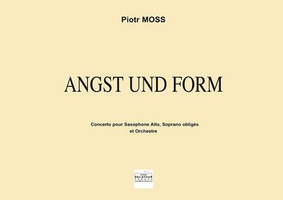 Picture of ANGST UND FORM (CONCERTO POUR SAXOPHONE) - CONDUCTEUR