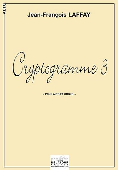 Image de CRYPTOGRAMME 3 POUR ALTO ET ORGUE