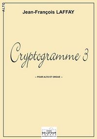Image de CRYPTOGRAMME 3 POUR ALTO ET ORGUE