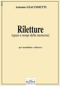 Image de RILETTURE POUR MANDOLINE ET GUITARE