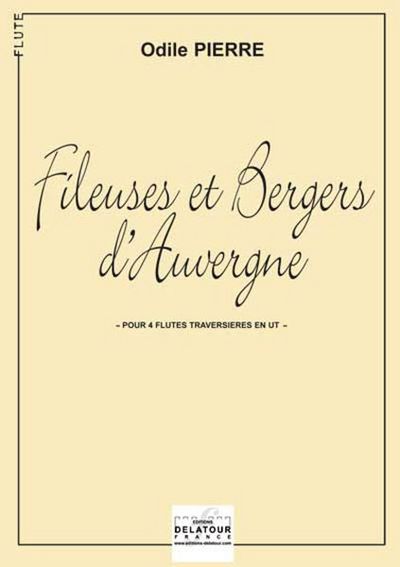Image de FILEUSES ET BERGERS D'AUVERGNE POUR 4 FLUTES
