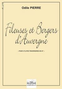 Image de FILEUSES ET BERGERS D'AUVERGNE POUR 4 FLUTES