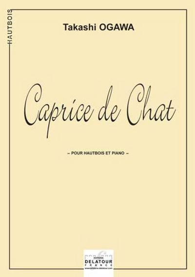 Picture of CAPRICES DE CHAT POUR HAUTBOIS ET PIANO