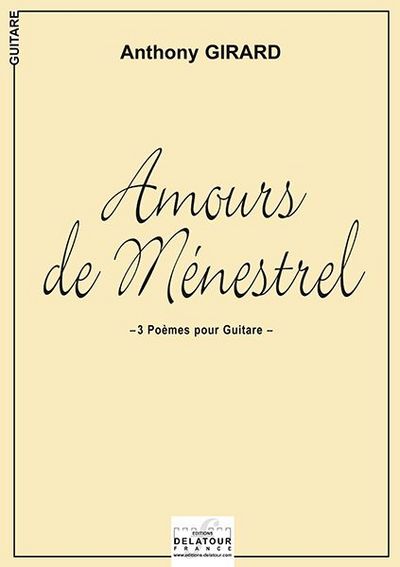 Picture of AMOURS DE MENESTREL POUR GUITARE