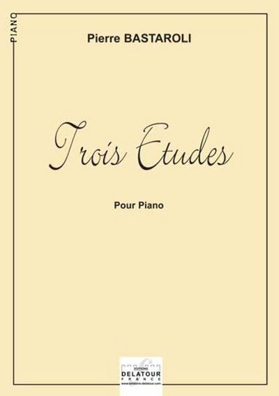 Picture of 3 ETUDES POUR PIANO
