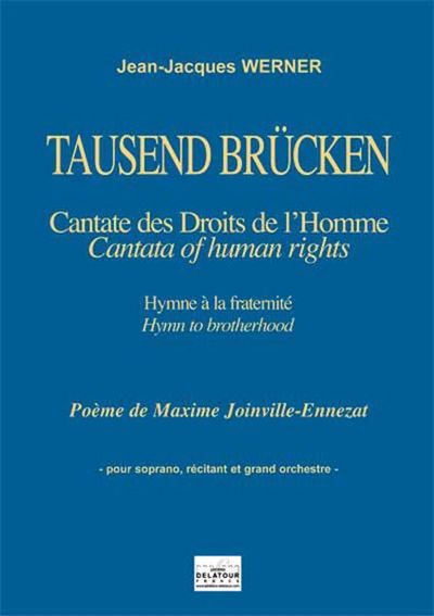 Picture of TAUSEND BRUCKEN - CANTATE DES DROITS DE L'HOMME (CONDUCTEUR)