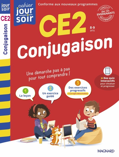 Picture of Conjugaison CE2 - Cahier Jour Soir