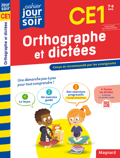 Picture of Orthographe et dictées CE1 - Cahier Jour Soir