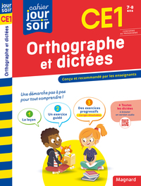 Picture of Orthographe et dictées CE1 - Cahier Jour Soir