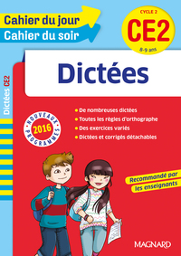 Image de Cahier du Jour/Cahier du Soir - Dictées CE2