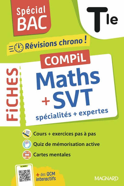 Image de Spécial BAC 2026 - Compil de Fiches Maths - SVT Tle