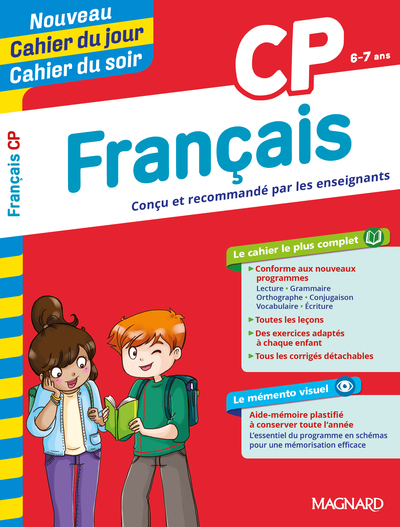 Image de Français CP - Cahier du jour Cahier du soir