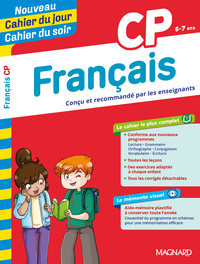 Image de Français CP - Cahier du jour Cahier du soir