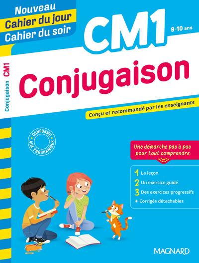 Image de Conjugaison CM1 - Nouveau Cahier du jour Cahier du soir