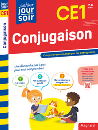 Picture of Conjugaison CE1 - Cahier Jour Soir