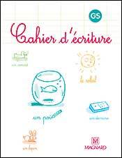 Image de Cahier d'écriture GS