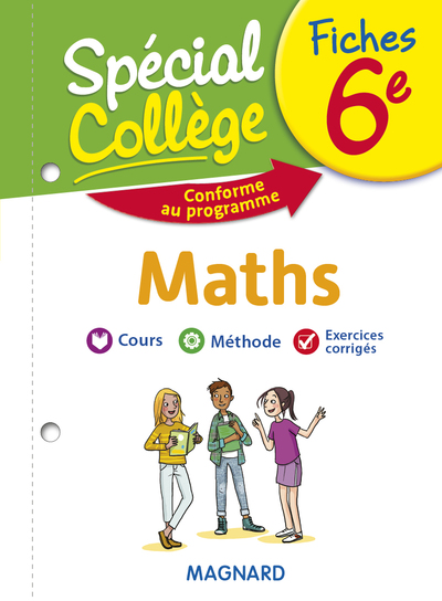 Image de Spécial Collège Fiches Maths 6e