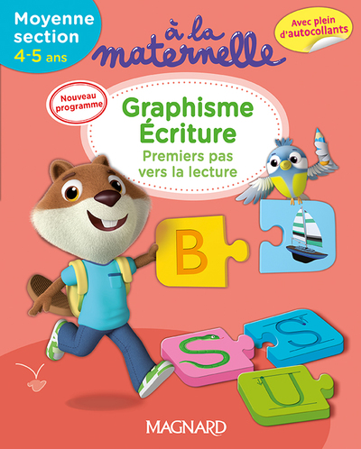 Picture of A la maternelle, Graphisme Ecriture Moyenne section 4-5 ans