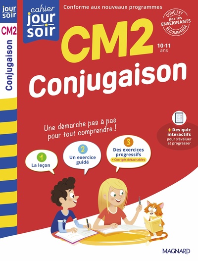 Picture of Conjugaison CM2 - Cahier Jour Soir
