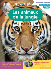 Picture of Je découvre et je lis CP - Les animaux de la jungle