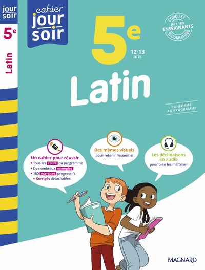 Image de Latin 5e - Cahier Jour Soir