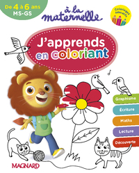 Image de A la maternelle, J'apprends en coloriant MS-GS
