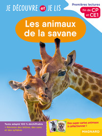 Picture of Je découvre et je lis CP et CE1 - Les animaux de la savane