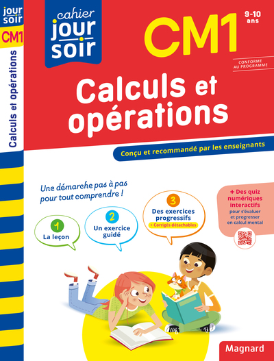 Picture of Calculs et opérations CM1 - Cahier Jour Soir