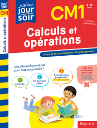 Picture of Calculs et opérations CM1 - Cahier Jour Soir