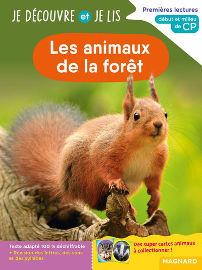 Picture of Je découvre et je lis CP - Les animaux de la forêt