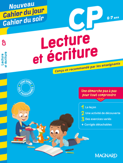 Image de Lecture et écriture CP - Nouveau Cahier du jour Cahier du soir