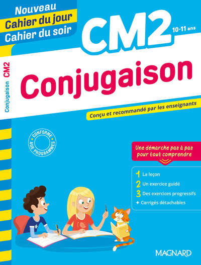 Image de Conjugaison CM2 - Nouveau Cahier du jour Cahier du soir