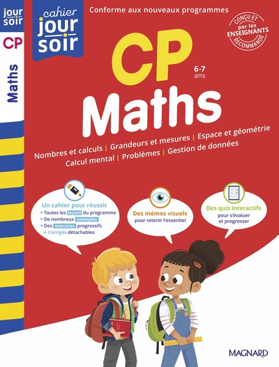 Picture of Maths CP - Cahier Jour Soir