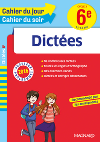 Picture of Cahier du Jour/Cahier du Soir - Dictées 6e