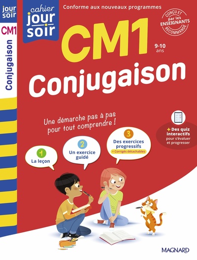 Picture of Conjugaison CM1 - Cahier Jour Soir