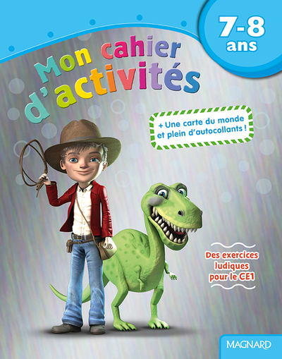 Image de Mon cahier d'activités 7-8 ans - Dinosaure