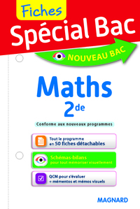 Picture of Spécial Bac Fiches Maths 2de