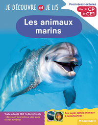 Picture of Je découvre et je lis CP et CE1 - Les animaux marins