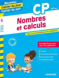 Image de Nombres et calculs CP - Nouveau Cahier du jour Cahier du soir