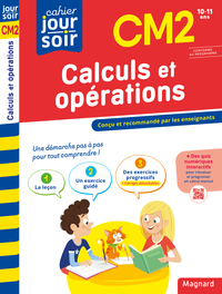 Picture of Calculs et opérations CM2 - Cahier Jour Soir