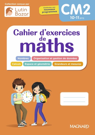 Picture of Cahier d'exercices Maths CM2